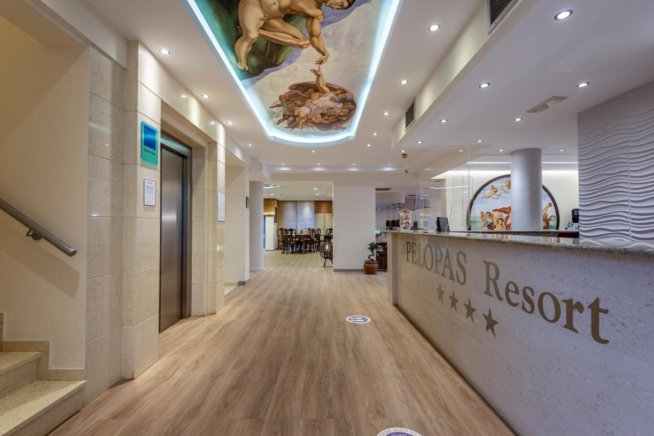 Pelopas Hotel Tigkaki  Ngoại thất bức ảnh