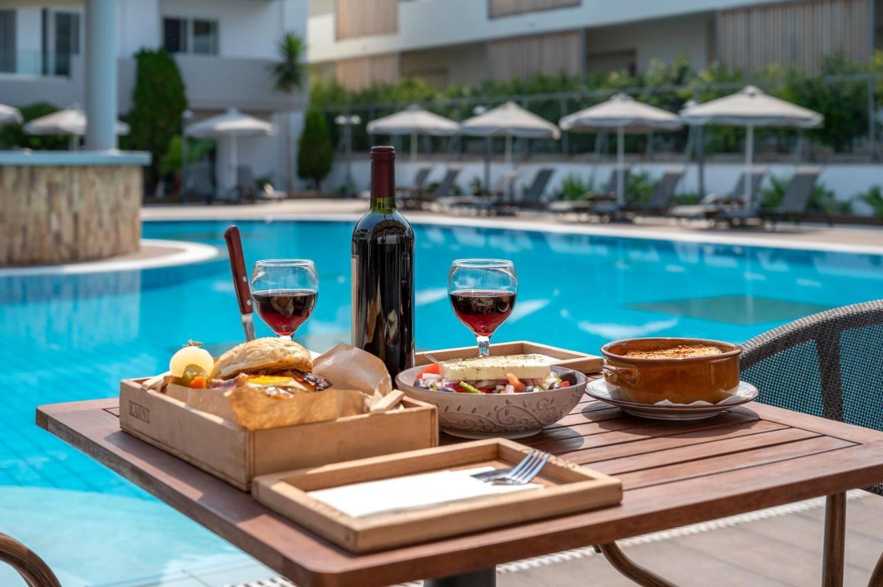Pelopas Hotel Tigkaki  Ngoại thất bức ảnh
