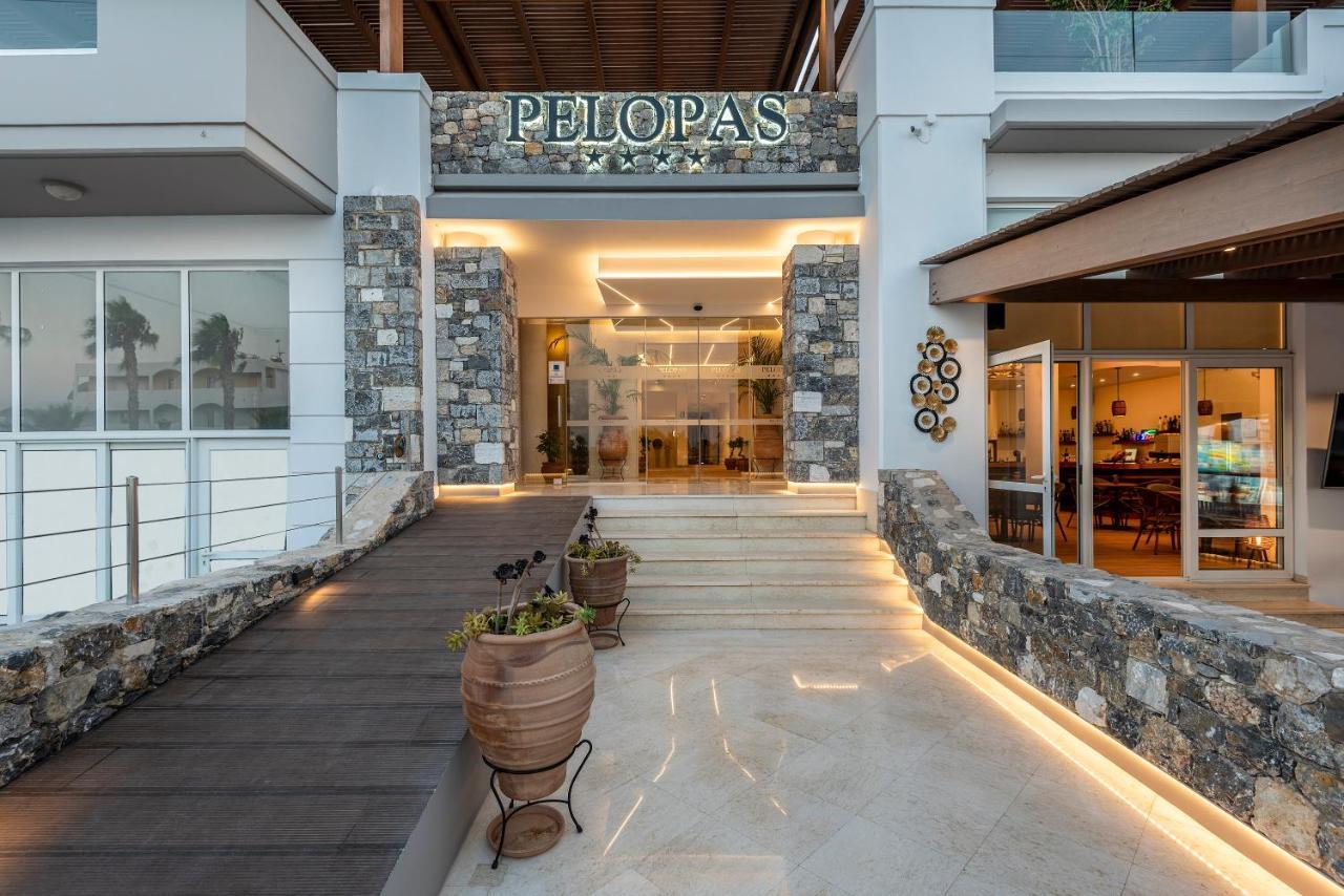 Pelopas Hotel Tigkaki  Ngoại thất bức ảnh