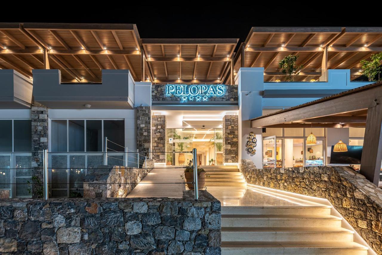 Pelopas Hotel Tigkaki  Ngoại thất bức ảnh